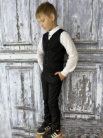 Mustad peenvillased püksid - Image 3