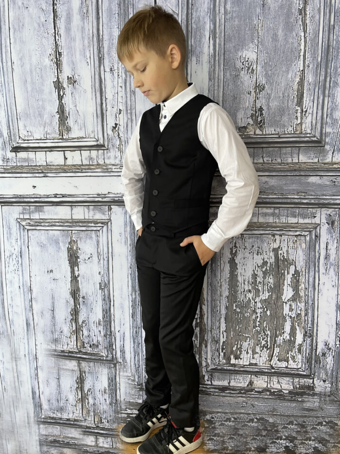 Mustad peenvillased püksid - Image 3