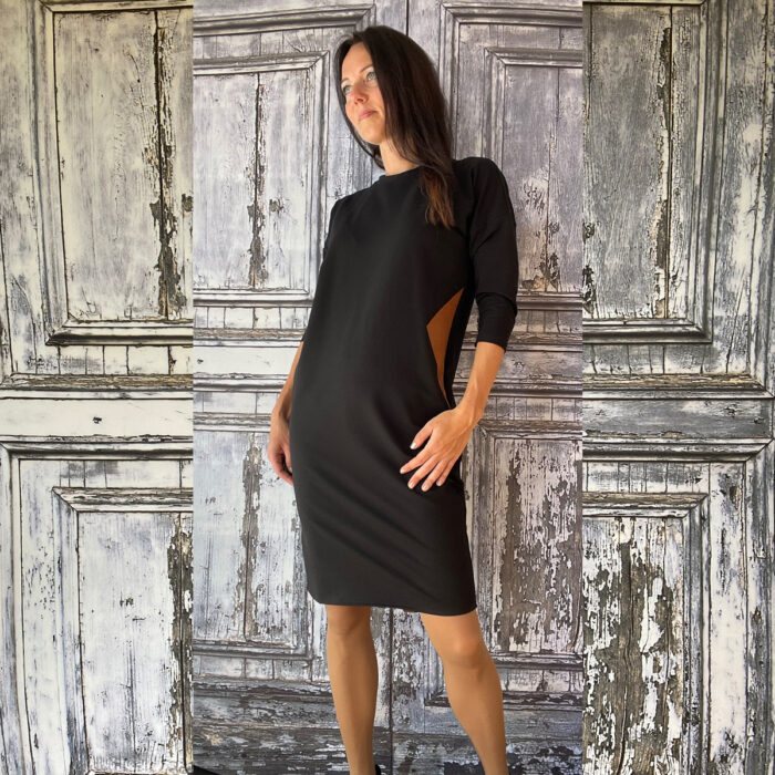 Must pusakleit nahkdetailiga - Image 1