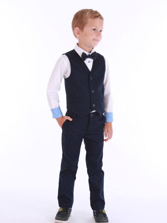 Navy Blue Vest - Image 4