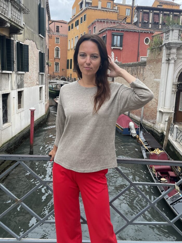 Beež linane pluus - Image 4