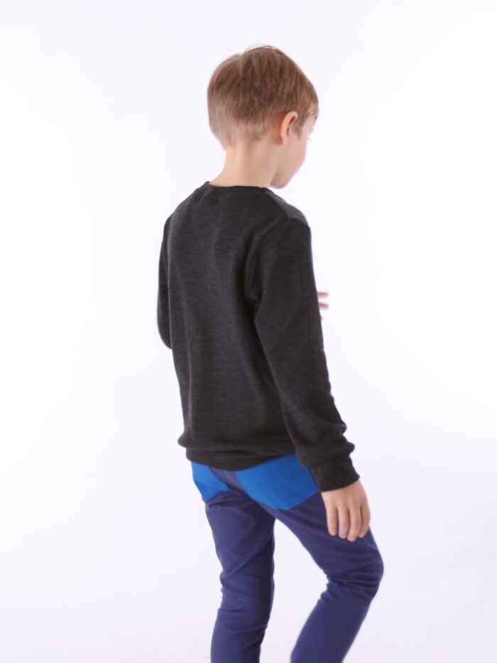 Sinised teksased helesiniste detailidega - Image 3