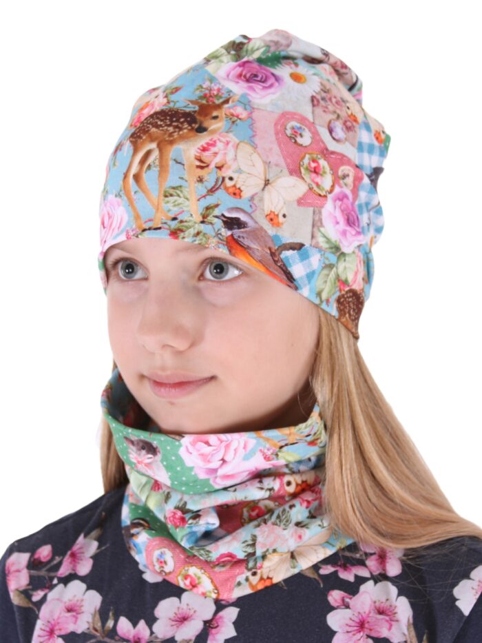 Sall Bambi ja jänestega Scarf Bambi - Image 3