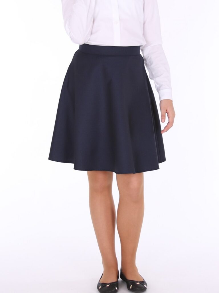 Black Skirt With Virgin Wool - Image 3