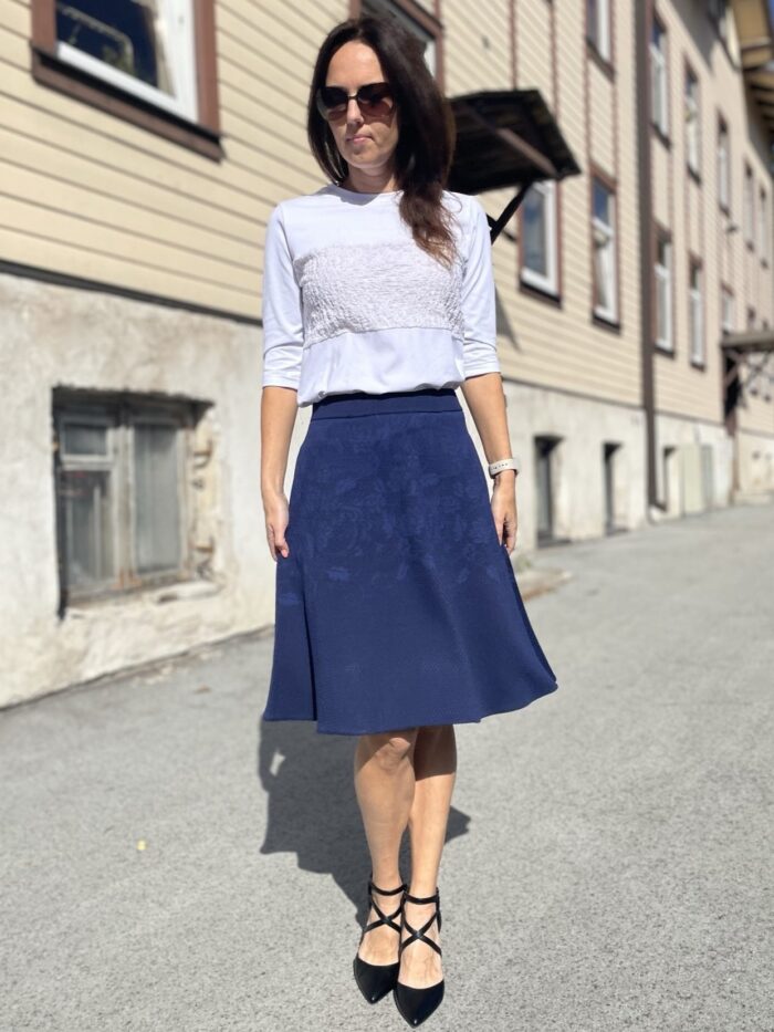 Pluus valge pitsiga Pluus valge pitsiga - Image 1