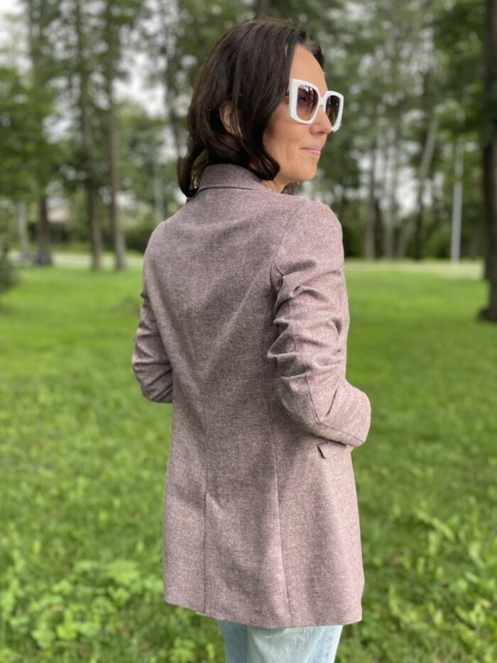 Pink Wool Jacket - Image 4