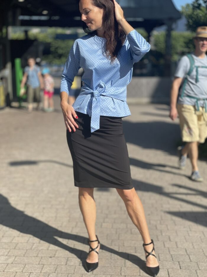 Black Pencil Skirt - Image 4