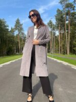 Light Gray Corduroy Cardigan - Image 6