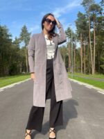 Light Gray Corduroy Cardigan - Image 4