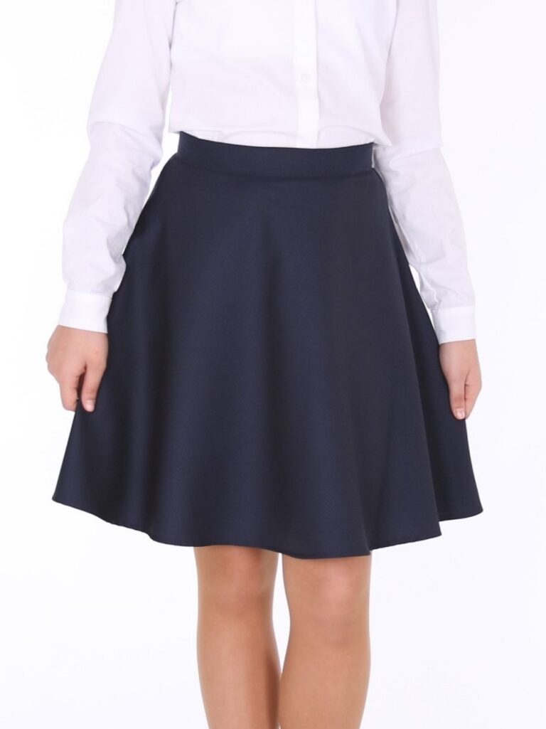 Black Skirt With Virgin Wool