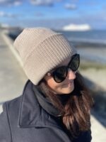 Kaamelikarva talvemüts, 100% meriinovill - Image 4