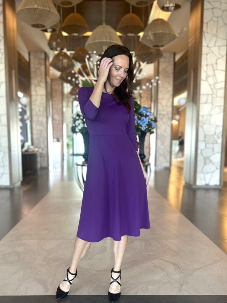 Violetne midikleit - Image 3