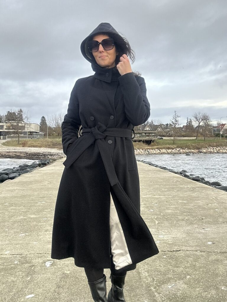 Black Wintercoat Trench - Image 2