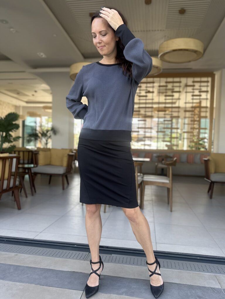 Gray Lace Sweather - Image 4