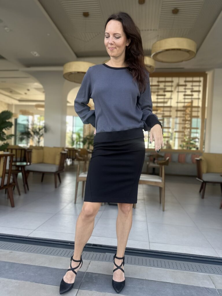 Gray Lace Sweather - Image 3