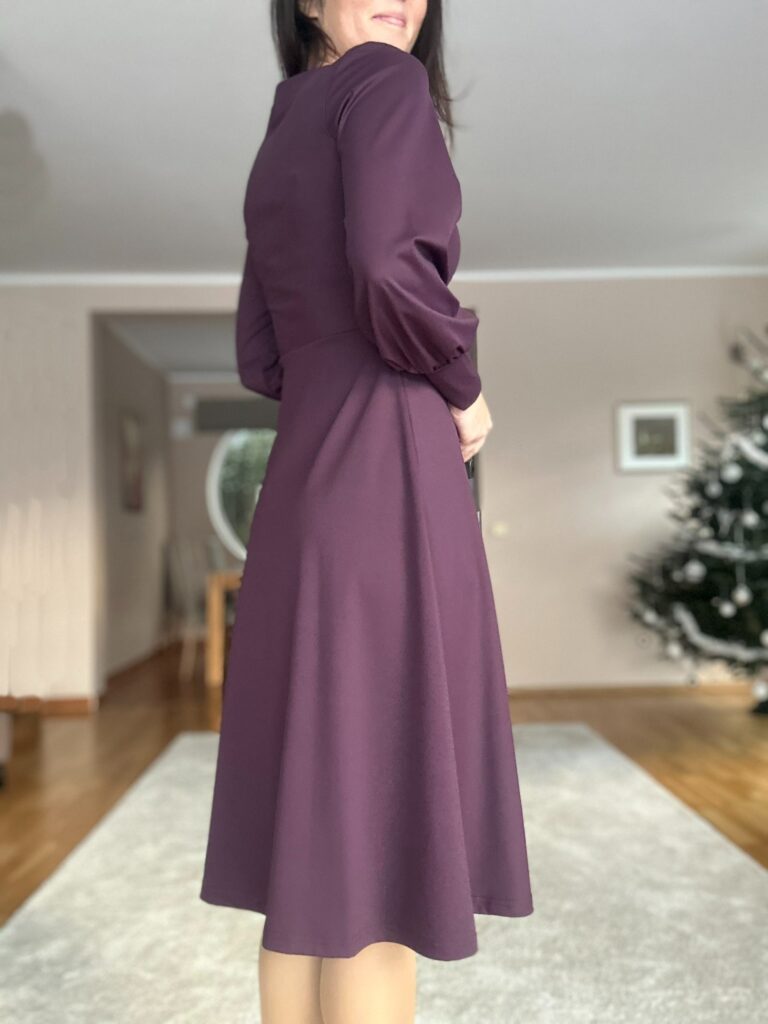 Burgundy Dress - Image 5