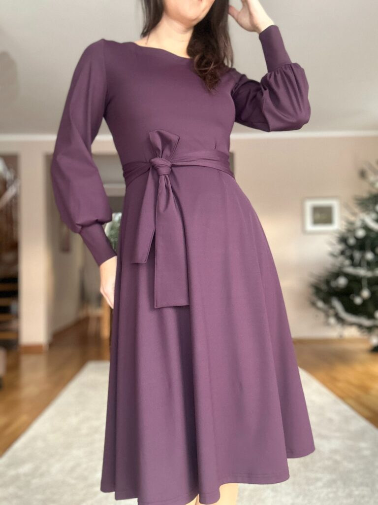 Burgundy Dress - Image 2