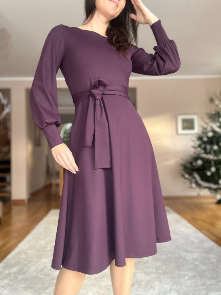 Burgundy Dress - Image 6