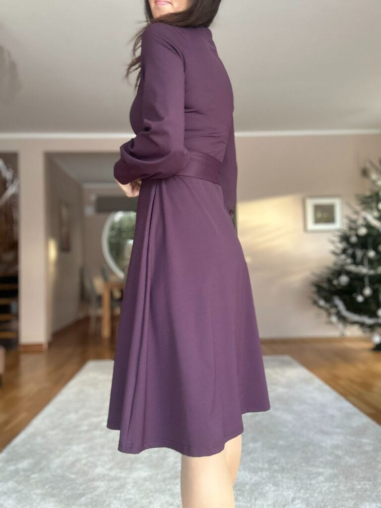 Burgundy Dress - Image 3