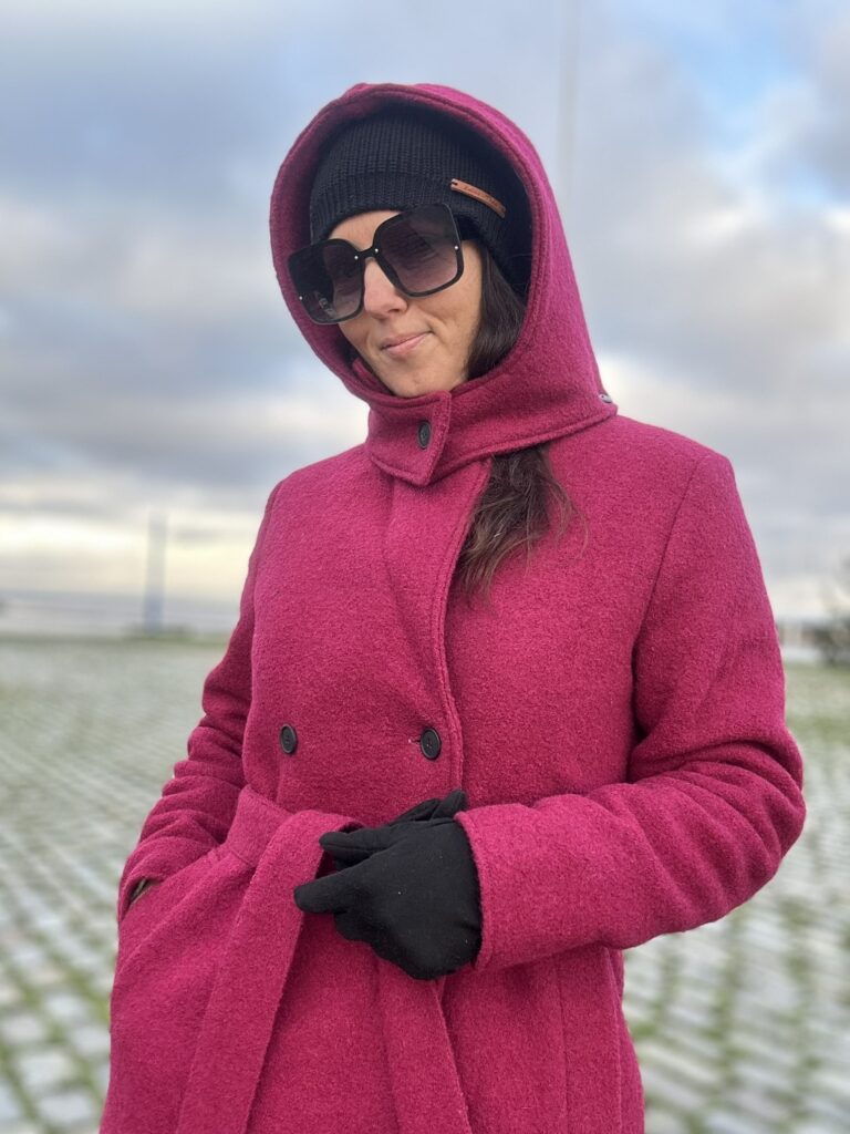 Wintercoat  Cherry Trench - Image 5