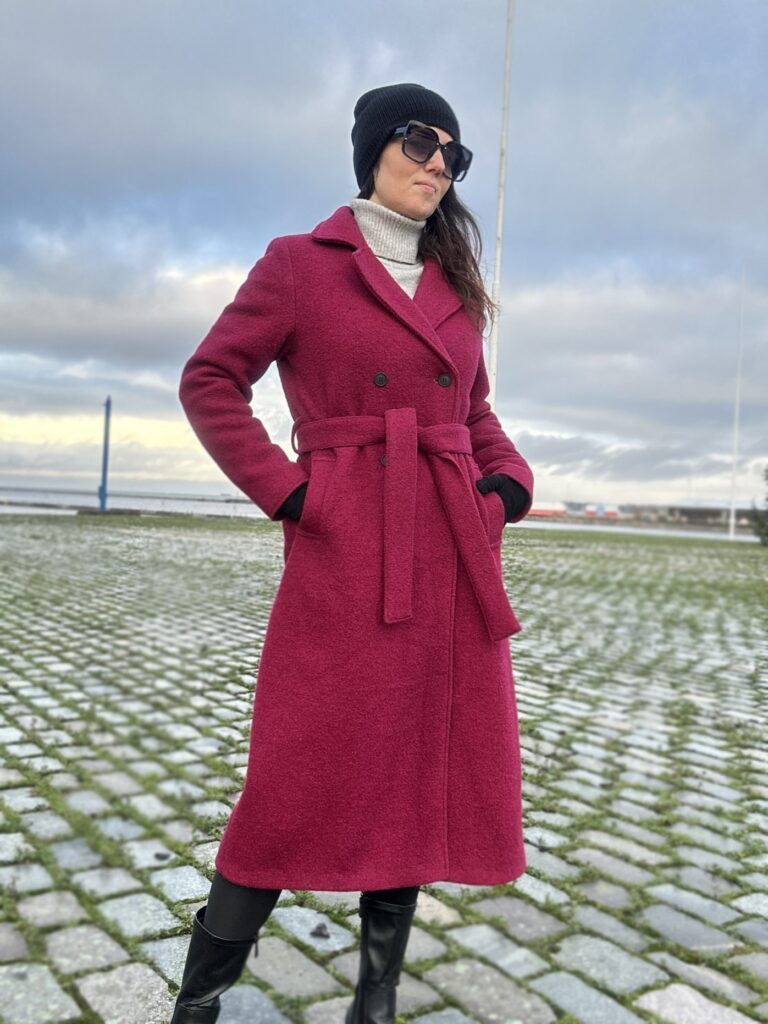Wintercoat  Cherry Trench - Image 2