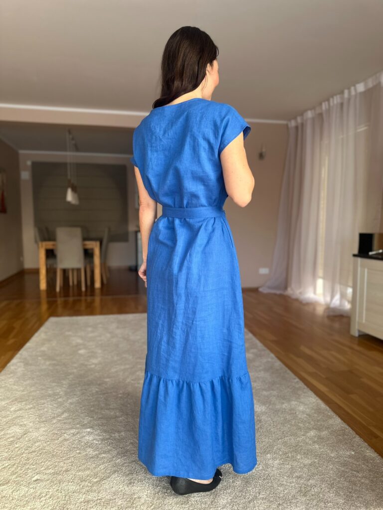 Rukkilille sinine linane maksikleit - Image 4