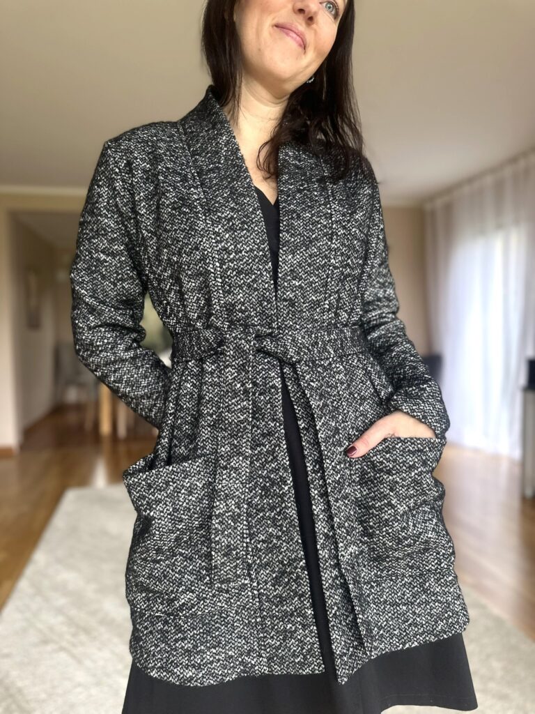 Black Cardigan With Mohair - Image 4