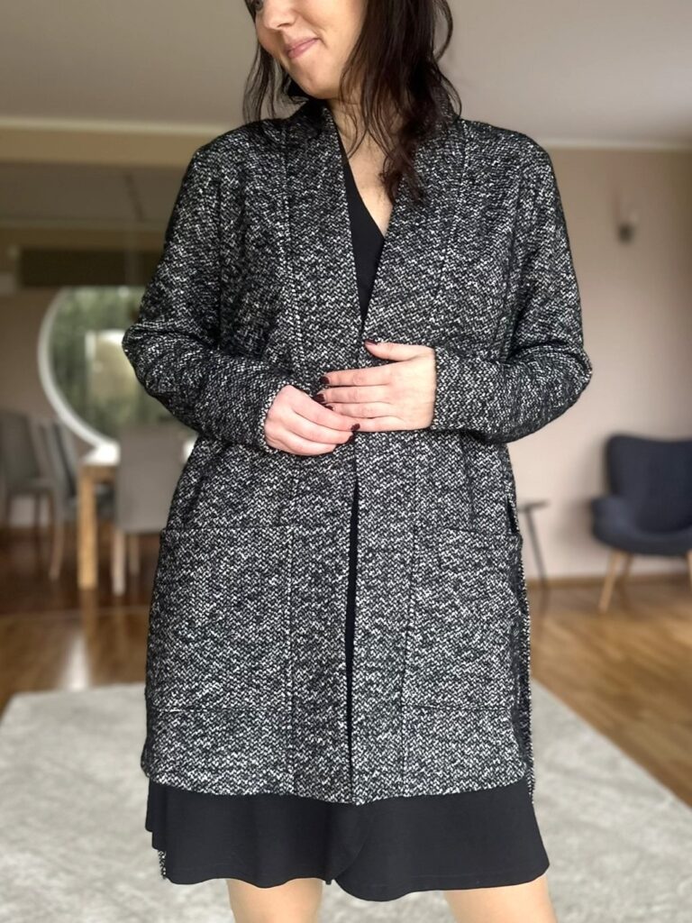 Black Cardigan With Mohair - Image 5