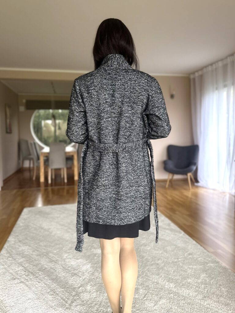 Black Cardigan With Mohair - Image 6