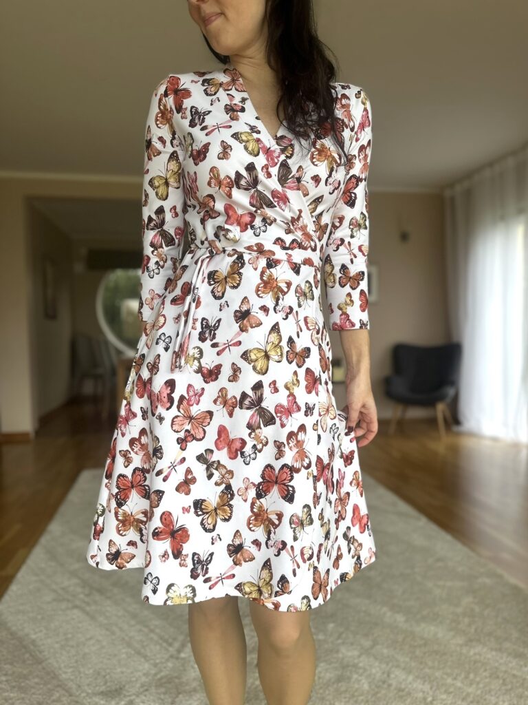 Wrapped Dress Butterflies - Image 2