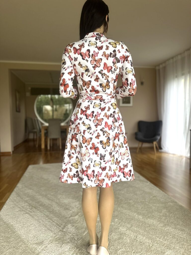 Wrapped Dress Butterflies - Image 3