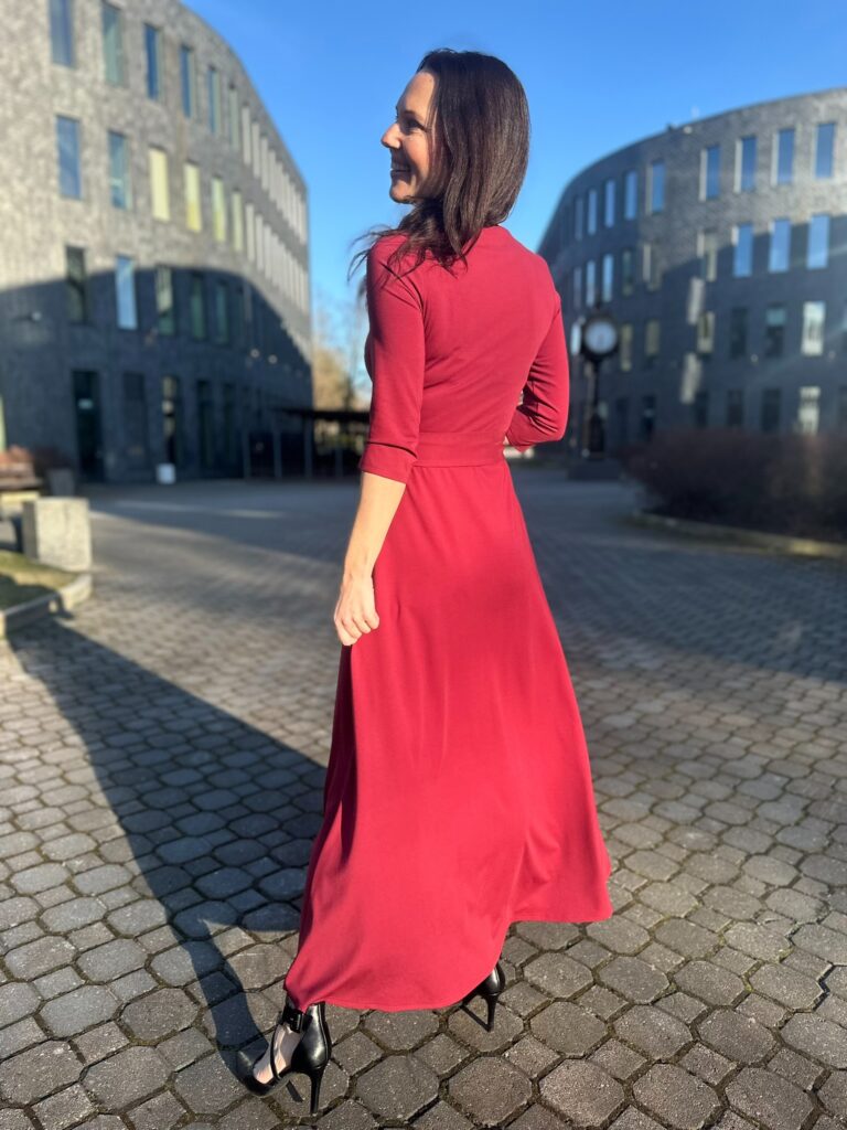 MaxiDress Bordeaux - Image 2