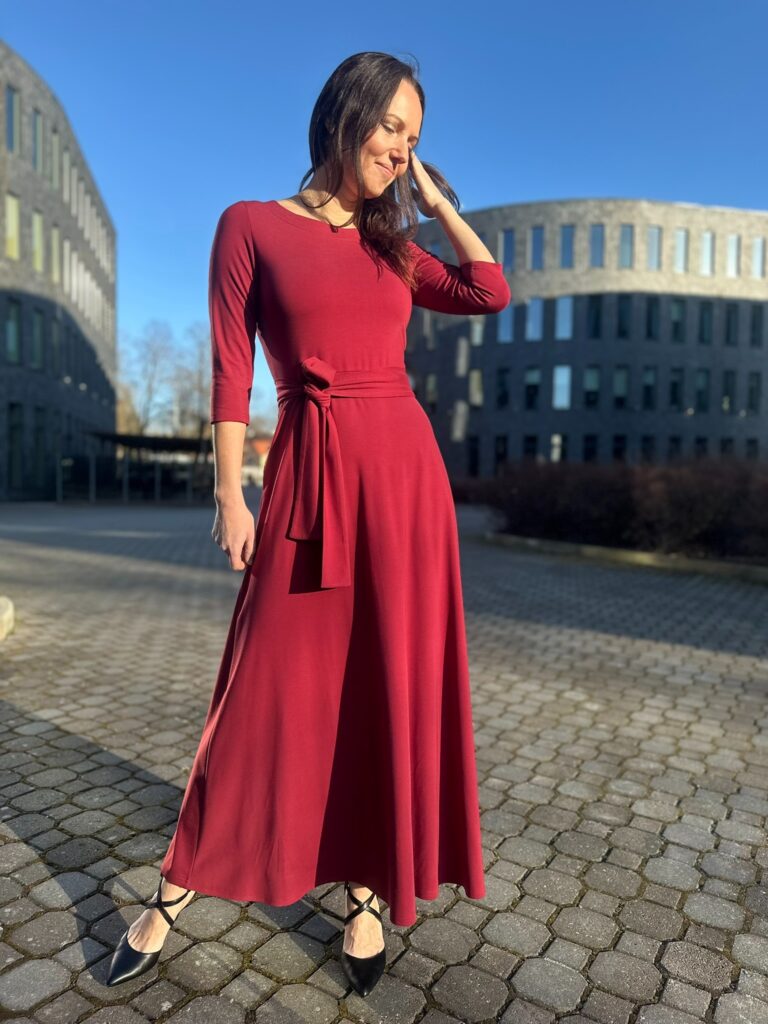 MaxiDress Bordeaux - Image 3