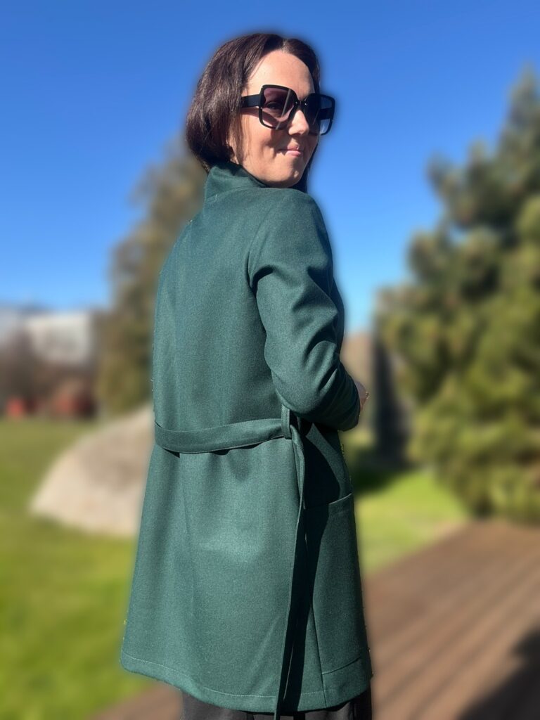 Tumeroheline kardigan, 100% peenvill, AINUEKSEMPLAR! - Image 3