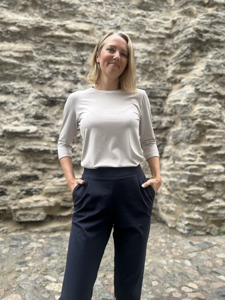 Navy Blue Trousers - Image 3