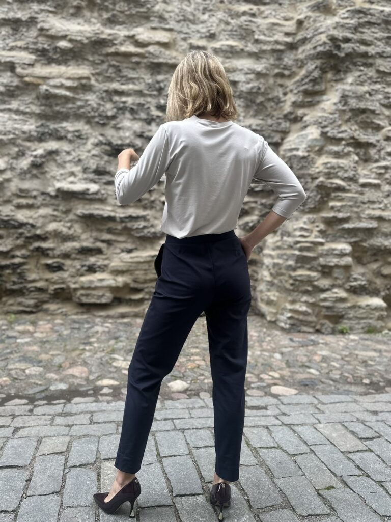 Navy Blue Trousers - Image 2