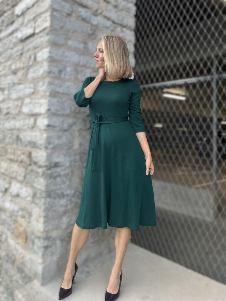 Green Dress, 100% meriinovill