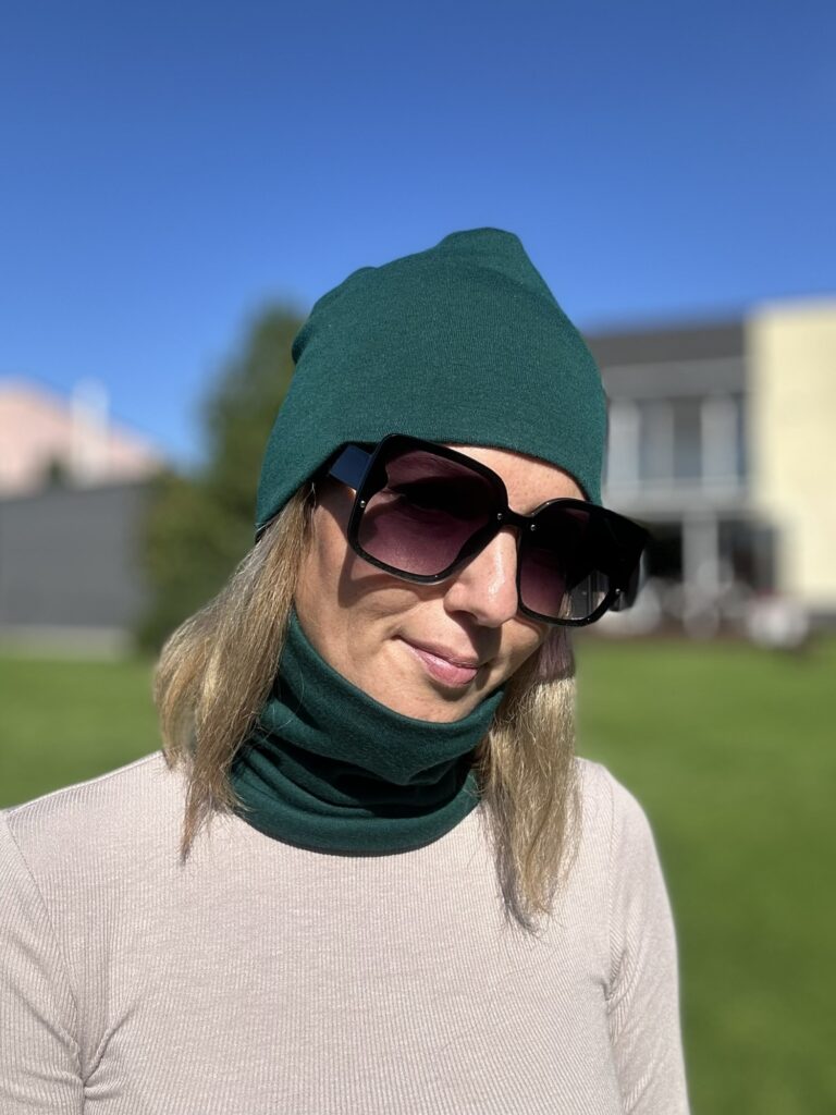 Green Hat, 100% Merino Wool - Image 3