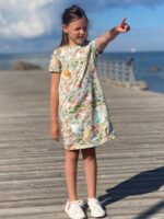 Pusakleit lindude ja lilledega, lühike varrukas - Image 3