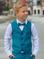 Meresinine vest, 100% linane