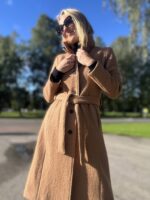 Kaamelikarva kevadsügismantel, 100% vill