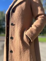 Kaamelikarva kevadsügismantel, 100% vill - Image 4