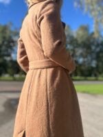 Kaamelikarva kevadsügismantel, 100% vill - Image 6