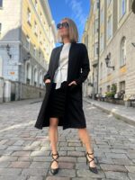 Cardigan Black With Virgin Wool - Image 2