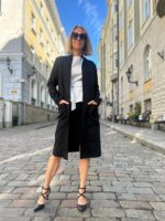 Cardigan Black With Virgin Wool - Image 5