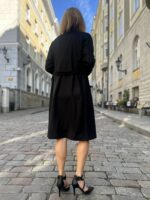 Cardigan Black With Virgin Wool - Image 4