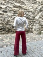 Light Gray Pepita Blouse - Image 6