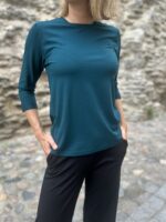 Tumeroheline pluus luksuslikust kangast - Image 4