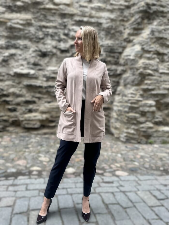 Kaamelikarva luksuslik peenvillane kardigan angooraga - Image 5