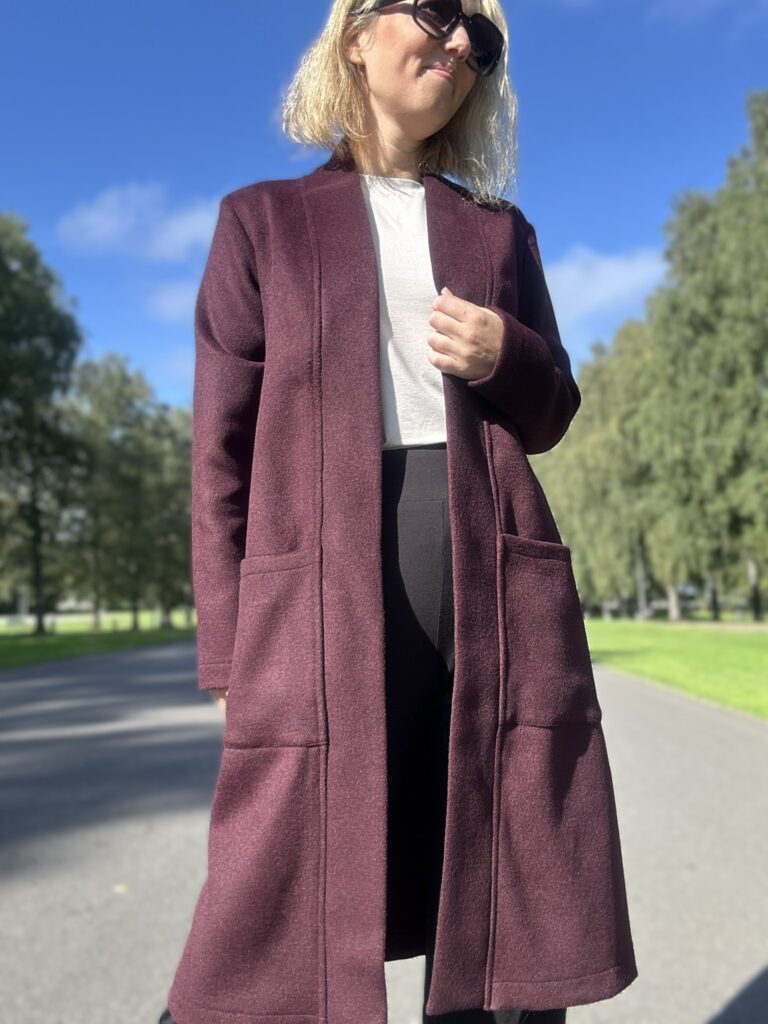 Cardigan Black With Virgin Wool - Image 4